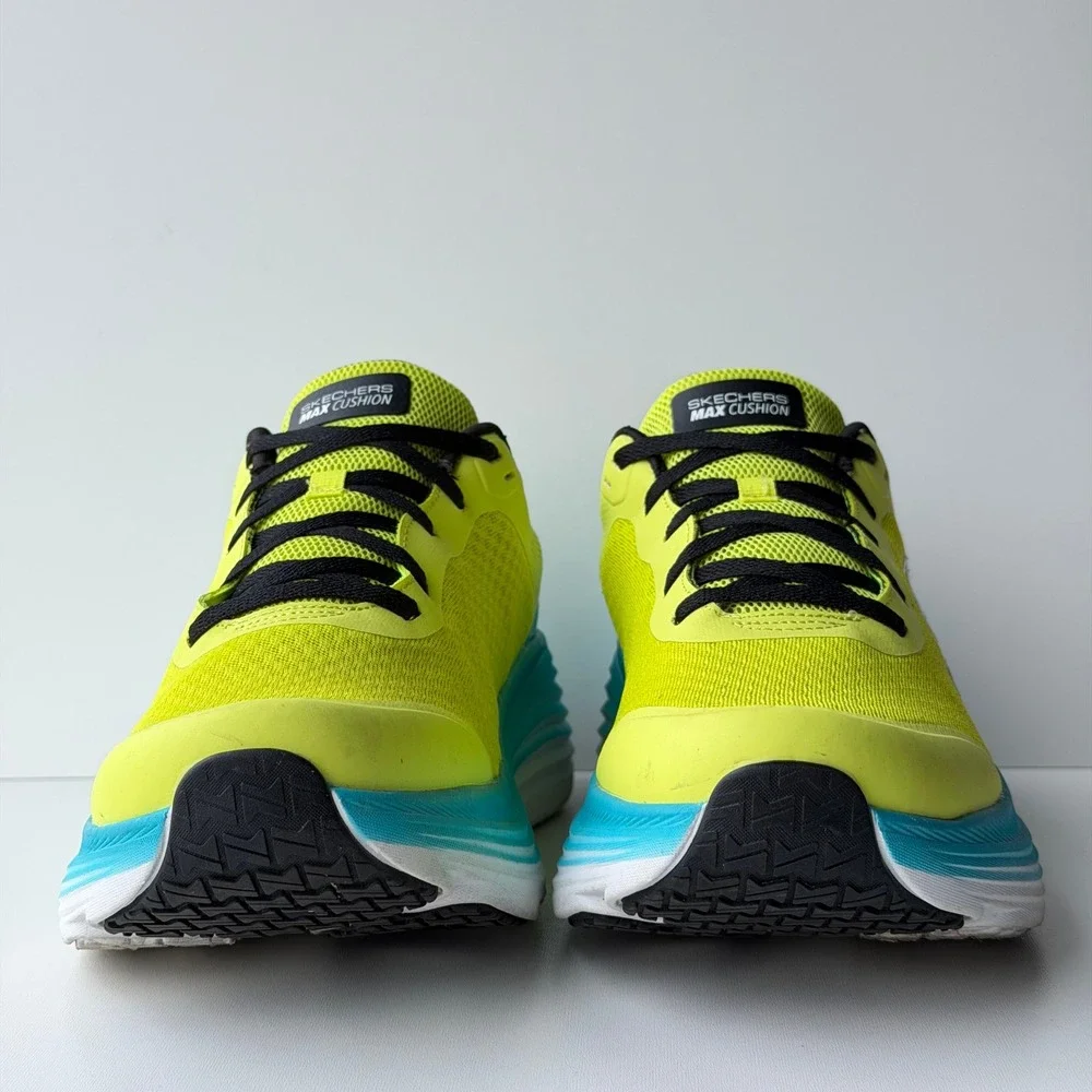 Skechers Max Cushioning Endeavor Running Shoes Mens 11 Lime Athletic Comfort